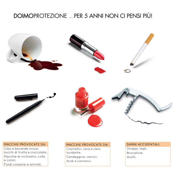 Protezione 5 anni doimo salotti